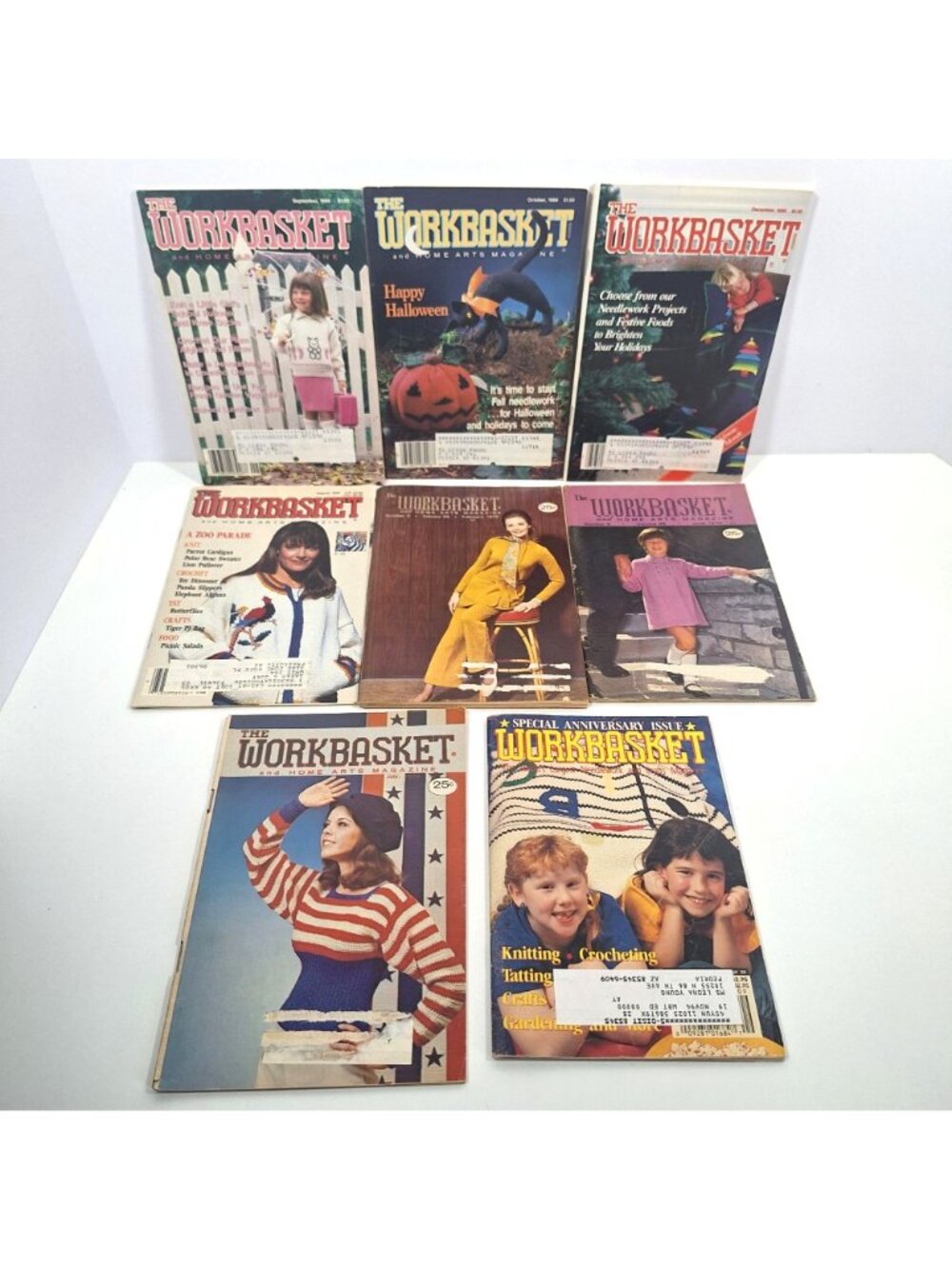 Workbasket Vintage Craft Magazines 1970s 1980s 1990s Lot 40 Issues - Picture 4 of 9